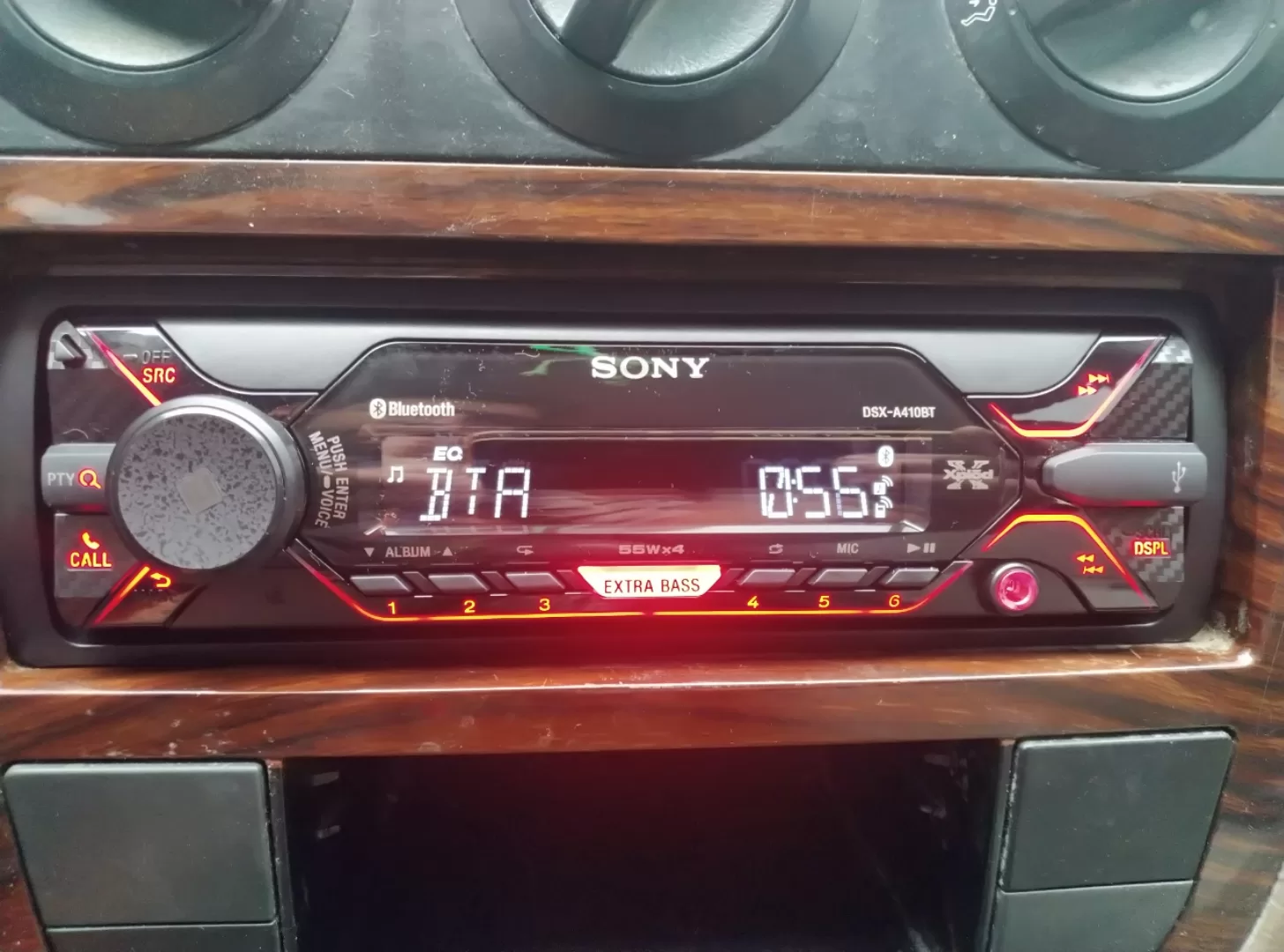  ضبط پخش سونی مدل Sony DSX-A410BT: